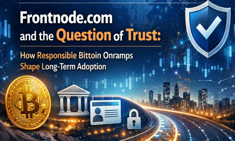 Frontnode.com And The Question Of Trust How Responsible Bitcoin Onramps Shape Long-Term Adoption