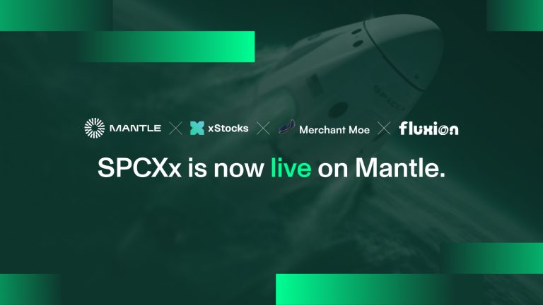 Mantle And XStocks Bring Tokenized SpaceX (SPCXx) To Fluxion & Merchant Moe As History’s Largest IPO Goes Live Mantle And XStocks Bring Tokenized SpaceX (SPCXx) To Fluxion & Merchant Moe As History's Largest IPO Goes Live